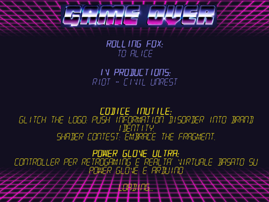 Game Over Milano 2016 - Power Glove Ultra
