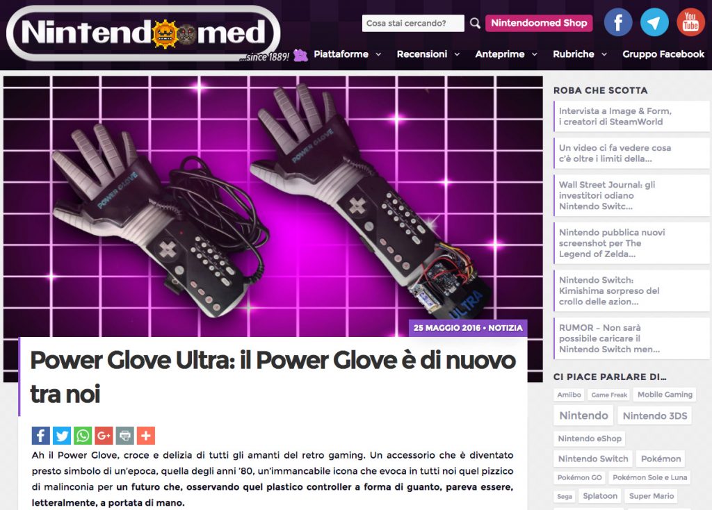 Power Glove Ultra - Nintendoomed