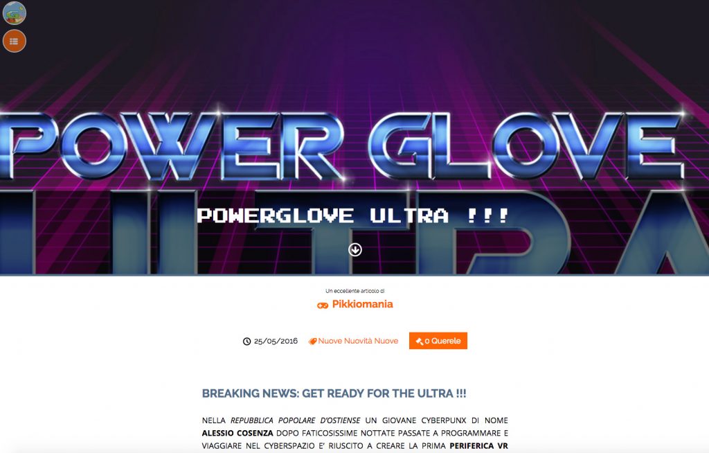 Power Glove Ultra - Giocagiuè