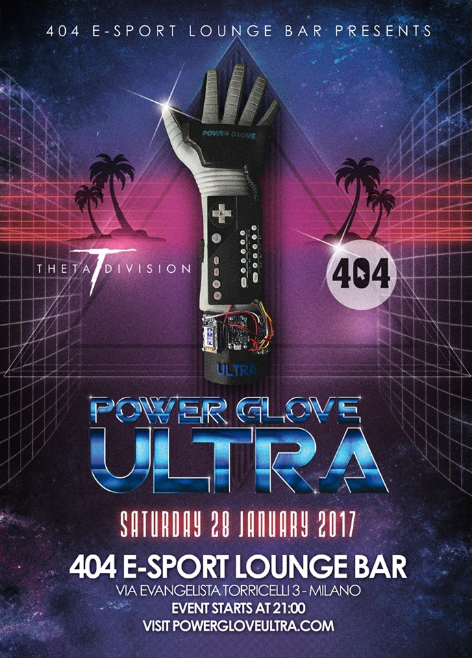 power glove ultra - live at 404 e-sport lounge bar